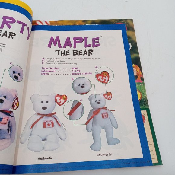 Mary Beths Bean Bag World Magazine Vtg July 2000 Ty Beanie Babies Buffalo Bills - Picture 6 of 14